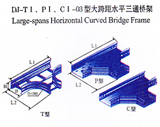 dj-tI、pI、cI-03型大跨距水平三通橋架